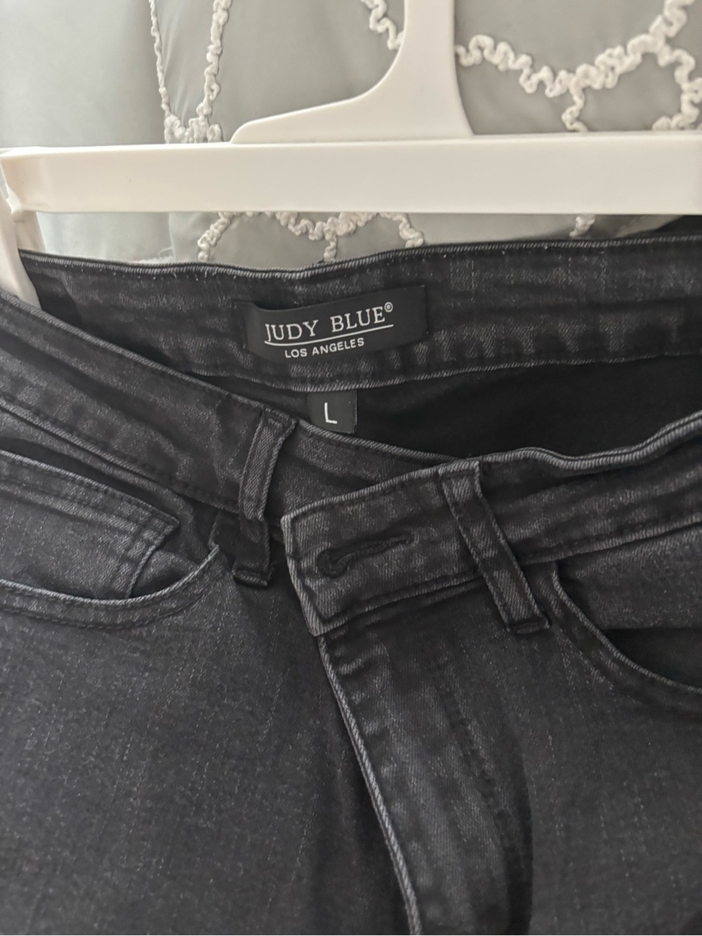 Judy Blue Women's Washed Charcoal High Rise Skinny Jeans